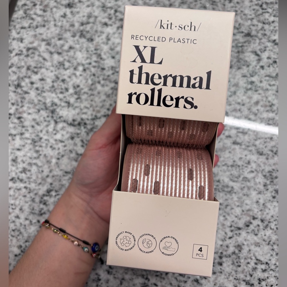 KIT-SCH XL Thermal Rollers in Pink 4 Pack - Picture 7 of 7